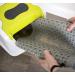 Petlinks Purr-FECT Paws Rubber Litter Mat for Cats & Kittens - Easy to Clean - Medium Gray - Buy Online on GoSupps.com