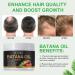  PLOBRT 100% Pure Organic Batana Oil from Honduras for Hair Growth - Prevents Loss Promotes Thickness for Men & Women 8.4 oz - Buy Online on GoSupps.com