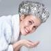 12 Pack Reusable Aluminum Foil Conditioning Caps - 12 Inch Silvery | Home & Salon Hair Processing Caps for Coloring - Shower Cap Included - Buy Online on GoSupps.com