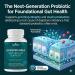 CogniTune Probiotic with 5 Billion AFU Akkermansia Muciniphila - Supports Gut Health with 30 Billion CFU and Prebiotic Fiber - Delayed Release Capsules - Buy Online on GoSupps.com