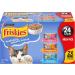 Purina Friskies Seafood & Chicken Lovers Wet Cat Food Variety Pack 24 x 156g Cans Brown (45078) & Wet Cat Food Saucy Seafood Variety Pack - 24 x 156 g Can (24 Pack) Wet Cat Food + Wet Cat Food 24 Pack - Buy Online on GoSupps.com