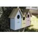 3 in 1 Wooden Wild Bird House - Predator Proof Nesting Box for Small Birds - Garden Ornament - Buy Online on GoSupps.com