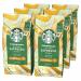 STARBUCKS Blonde Espresso Roast Light Roast Whole Coffee Beans 200 g (Pack of 6)