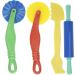 Kare & Kind Smart Dough Tools Kit - 24 Pieces Set with Models and Molds - Creative Modeling Accessories for Kids - Buy Online on GoSupps.com