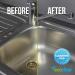 Ecoclear Stainless Steel Cleaning Sponge - 10 Pack | Professional Antibacterial & Reusable Cleaner for Shiny Surfaces - Buy Online on GoSupps.com