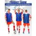 Jiuguva 24 Pack Sports Pinnies in Blue and Red | Soccer Basketball Practice Vest for Kids, Youth & Adults - Buy Online on GoSupps.com