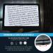 3X Large Ultra Bright LED Page Magnifier with 12 Anti-Glare Dimmable LEDs - Perfect for Reading Small Prints and Relieving Eye Strain - Buy Online on GoSupps.com