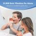 Papablic Debby Rechargeable Kids Electric Toothbrush with Cute Dino Cover | Ages 3+ | Timer & Brushing Chart | 4 Brush Heads | Blue - Buy Online on GoSupps.com
