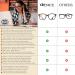 New Model Brown Reading Glasses with Blue Light Filters | Unisex +1.00 | Perfect for Gaming Computers and Reducing Eye Fatigue - Buy Online on GoSupps.com
