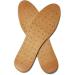 Leather Insole Invisible Increase Insoles - 1cm Height - Brown - for Casual Sneaker Sport Shoes - Men or Women - Buy Online on GoSupps.com