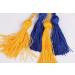 Double Graduation Honor Cords - Royal Blue and Gold 68 - Buy Online on GoSupps.com