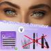 Self Adhesive Eyelashes - Pre-Glued D Curl Volume Lashes | 9-14mm Individual Lash Extension Kit & Tweezers | Shop Internationally - Buy Online on GoSupps.com
