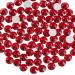 Beadsland 1440 pieces flat back rhinestones nail crystals rhinestones for nails dark red ss16 (3.8- 4.0mm) dark red ss16/1440pcs