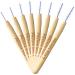 Bamboo Piksters Interdental Brushes - Sizes 00-6 - 8 Pack (Size 1 Purple) - Buy Online on GoSupps.com