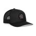 HAKA State City Trucker Hat for Men & Women, Adjustable Baseball Hat, Mesh Snapback, Sturdy Outdoor Black Golf Hat Black Boston - Bos
