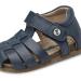 Falcotto Alby Closed Toe Leather Sandals 5 UK Blue - Stylish and Comfortable Fisherman Sandals - Buy Online on GoSupps.com