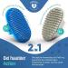 PetPurry Dog Brush for Short Hair (Set of 2) | Premium Curry Comb & Cat Brush for Undercoat & Top Coat Depilation - International Shipping Available - Buy Online on GoSupps.com