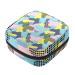 Guantierendiy Sanitary Napkin Storage Bag Colorful Camouflage Pattern Menstrual Cup Pouch Nursing Pad Holder Tampon Bags Feminine Product Pouches Portable Period Kit Bag Color 9