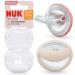 NUK MommyFeel pacifier | for an intact breastfeeding relationship | BPA-free silicone | 0-9 months | 2 pieces | pink MommyFeel (0-9m) pink