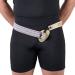 Elastic Hernia Truss Single Spring Professional Medical Style 34 inch Hip (Right)