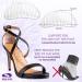 Buy Sulpo Insoles Set Anti-Slip Gel Inserts for Foot Pain Relief | Multi-Use Silicone Heel Cushion & Inserts for Discharge Shoes - Buy Online on GoSupps.com