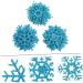 COHEALI 90 Pcs Snowflake Stickers Decals Snowflake Embroidered Patches Sewing Accessories Flash The Fabric - Buy Online on GoSupps.com