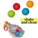 Reusable Water Bottle Cleaning Balls - Travel-Friendly Bottle Brush Cleaner for Babies - Buy Online on GoSupps.com