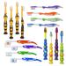16 children's toothbrushes bulk packs of children's hand brushes (mixed)