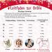 HYLYUN 2-Piece Christmas Cat & Dog Sweater - Warm Knitwear with Snowflakes & Reindeer Motif for Small Dogs & Cats - Ideal Winter Coat & Christmas Costume - Buy Online on GoSupps.com