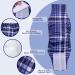 Micoooyo Washable Abdominal Bandage for Male | Reusable Dog Diapers | Suctionable Dog Wrap with Adjustable Closure (Medium 3-Pack: Checkered Red Blue Gray) - Fits Waist 33-40.6cm - Buy Online on GoSupps.com