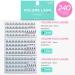 Buy Eyelash Extension Cluster Multipack - 240 Pcs (3 Sizes) with Glue & Tweezers | Complete Lash Kit for Perfect Eyelash Extensions - Buy Online on GoSupps.com