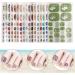 Self-Adhesive Toe Nail Stickers - Summer Star & Moon Designs | DIY Toenail Art with Nail Files - Shop Now! - Buy Online on GoSupps.com