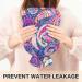 Colorful Paisley Flower Hot Water Bottle with Cover - 2L for Back Pain Relief & Cold Therapy | Naanle International Shipping - Buy Online on GoSupps.com
