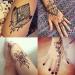 Temporary Tattoo Set - 5Pcs with 78 Adhesive Stencils in Black, Brown, and Red Colors - Buy Online on GoSupps.com