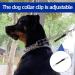 3 Pcs Dog Collar Clips Reflective Adjustable Dog Collar Clip Double Ended Connector for Dogs Lead Clips Double Ended Safety Pet Collar Clip for Dogs Puppy Pets - Buy Online on GoSupps.com