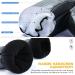 Thxtoms 2022 Kids Ski Gloves | Windproof Waterproof Fleece | Reflective & Warm | Perfect for Girls 4-13 | Black Stripes - Buy Online on GoSupps.com