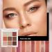 Eye Makeup Palette 9 Colors Eye Makeup Palette Waterproof Eye Shadow Powder Bright and Warm Colorful Eye Shadows Makeup Pallet Set Frifer 03 - Buy Online on GoSupps.com