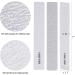 100 Pack Nail Files for Acrylic Nails - 100/180 Grit Double Sided Emery Boards - Professional Nail Buffering Files (100 Count) - Buy Online on GoSupps.com