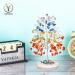 Chakra Tree of Life on Geode Agate Base - Chakra Decor Crystals Necklace - Healing Stones Feng Shui Bonsai Tree - Buy Online on GoSupps.com