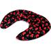 Cozy Cherry-Black Neck Pillow with Stand-Up Collar - Heat Pad & Cherry Stone Comfort - Buy Online on GoSupps.com