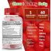 Vitamin B Complex Gummies with Vitamin C, B6, B12, Niacin, Folic Acid, Biotin & Calcium - Supports Energy & Nerve System - Strawberry Chewable - Buy Online on GoSupps.com