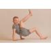 Kaycey Special Needs Clothing: Short Sleeve Popper Vest Bodysuit 9-10 Years Grey - Buy Online on GoSupps.com