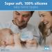Dr. Brown's Level 2 Wide-Neck Baby Bottle Nipple - Medium Flow, 6 Count - Buy Online on GoSupps.com