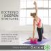 Gaiam Yoga Block - Latex-Free EVA Foam Support for Yoga, Pilates & Meditation - Non-Slip Surface - Teal Tonal - Buy Online on GoSupps.com