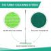 Pack of 5 Turbo Mops Scrub Mop Pads - 18-inch Washable Replacement Attachments for Bona, Rubbermaid, and Libman Microfiber Mops - Buy Online on GoSupps.com