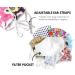 Stylish Reusable Cotton Face Masks for Women with Filter Pocket - Pack of 5 | Handmade Floral Pattern Designs | Adjustable Ear Straps - Buy Online on GoSupps.com