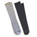 CORE-SPUN BY THERAFIRM SmartKnit & CoreSpun Adult AFO Interface Socks - 2 Pack (Charcoal & Diamond (Grey/Black) Adult Regular)