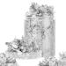 kesurpae DIY Craft Nail Foil Flakes Nail Art Made Easy With Silvery Shimmer Highly Decorative Not Edible And Cannot Be Used