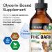 Pine Bark Extract Tincture - Antioxidant Liquid Supplement - 400mg Vegan Drops - Alcohol & Sugar Free - 2 Month Supply - 4 Fl Oz - Buy Online on GoSupps.com
