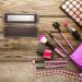 4pcs Velvet Lipstick Box & Makeup Bag Set - Stylish Travel Toiletry Bags for Women - Dark Green Zinc Alloy - Perfect for Makeup & Lipstick Storage - Buy Online on GoSupps.com